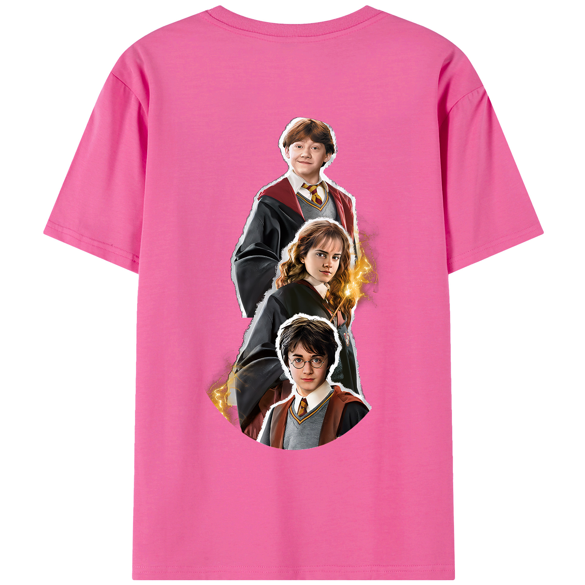 （画像用） Harry Potter ハリー・ポッターシリーズ レディース半袖Tシャツ(バックプリント)